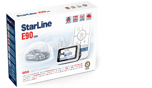 StarLine E90 GSMАвтомобильныйохранно-телематический комплекс