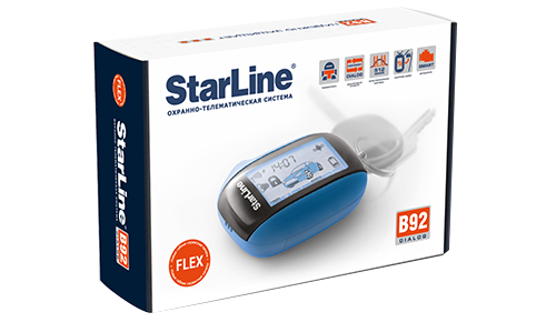 StarLine B92 Dialog FlexАвтомобильнаяохранно-телематическая система