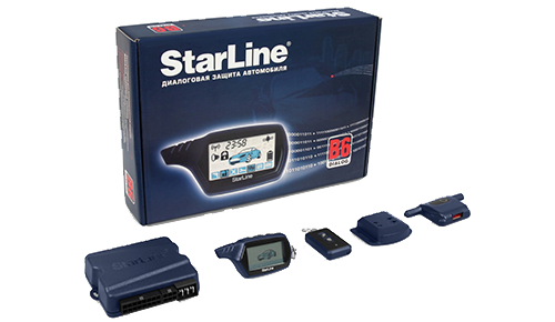 StarLine B6 Dialog Автомобильнаяохранно-телематическая система