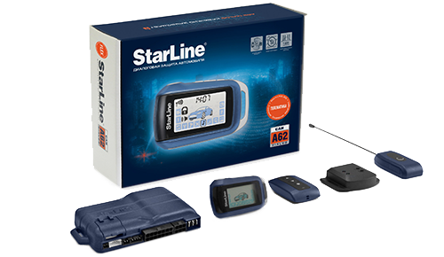 StarLine A62Dialog CAN FlexАвтомобильнаяохранно-телематическая система