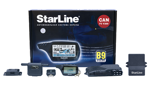 StarLine B9 Dialog CAN F5 V100Автомобильнаяохранно-телематическая система